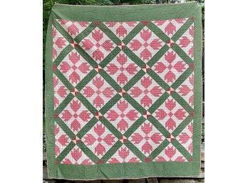 Antique Amish Bear's Paw Quilt (CTF10)