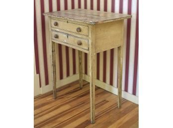 Antique Painted Lift Top Stand (CTF10)