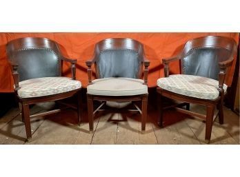 Three Doten-Denton Mahogany Chairs (CTF25)