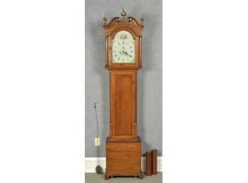 19th C. NH Grandfather Clock (CTF30)