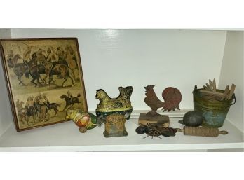 Antique Puzzle, Decoy And Toys (CTF10)