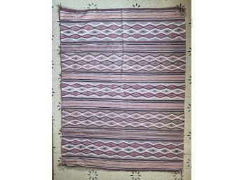 Navajo Style Handwoven Rug (CTF10)