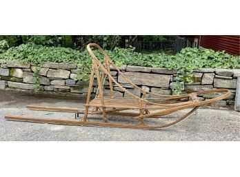 Antique Wood Dogsled (CTF20)