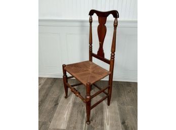 18th C. Queen Anne Side Chair (CTF10)
