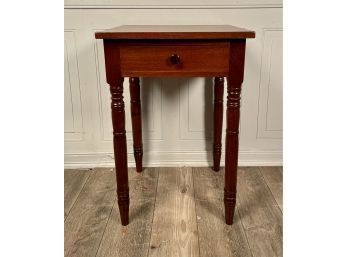 Antique Mahogany One Drawer Stand (CTF10)