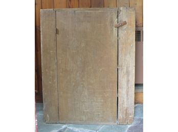 Antique Country Pine One Door Floor Cupboard (CTF30)