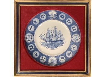 Framed Wedgwood Commemorative Plate (CTF10)