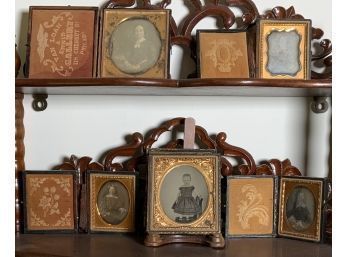 Five Early Daguerreotypes In Leather Cases (CTF10)