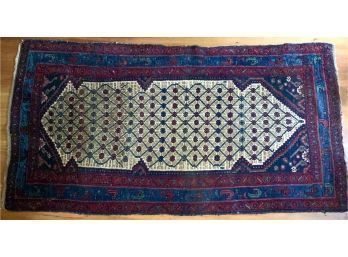 Antique Oriental Scatter Rug (CTF10)