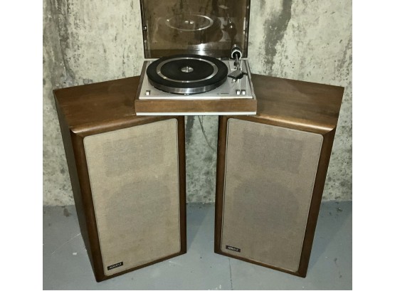 Vintage Stereo & Sony Speakers