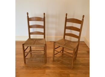 Shaker Style Ladder Back Chairs