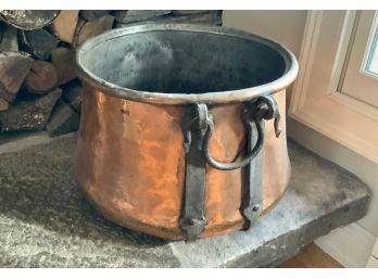 Hand Tooled Copper Cauldron