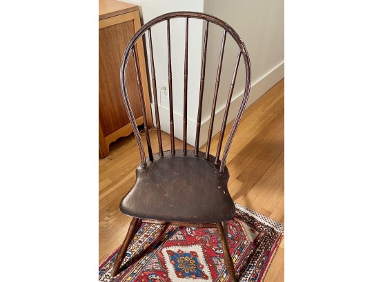 Antique Bow Back Windsor Chair (CTF10)