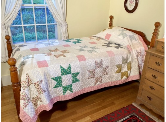 Vintage Hand Made Quilt (CTF10)