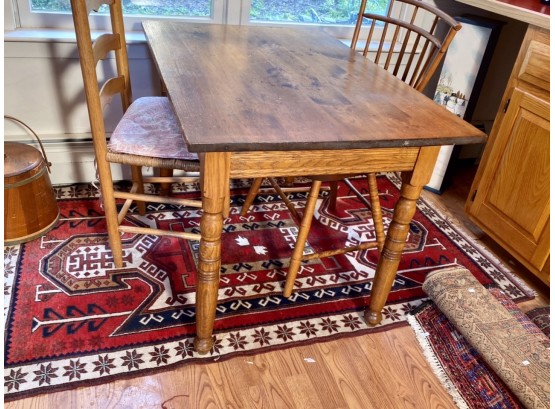 Antique One Drawer Tavern Table (CTF20)