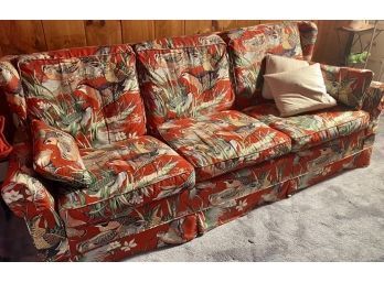 Sofa With Bird Upholstery Cover (CTF50)
