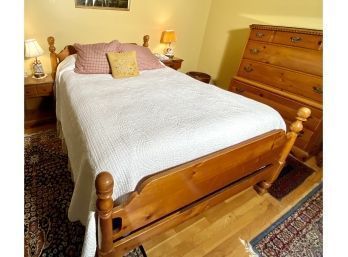 Pine Cannonball Full Size Bed (CTF50)