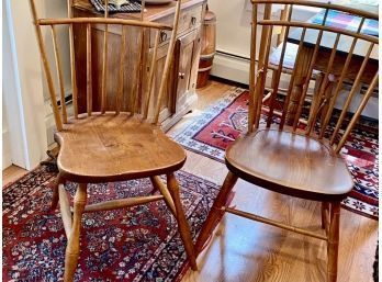 Two Pine Windsor Style Chairs (CTF20)