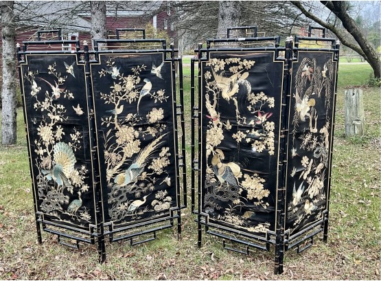 Embroidered Japanese Screen (CTF30)