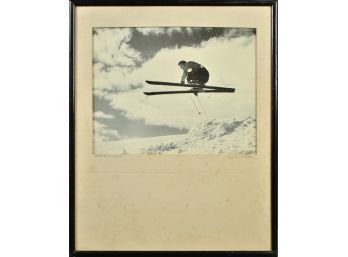 Vintage John O'Rear Skiing Photo (CTF10)
