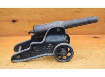 Antique WRA & Co Cast Iron Signal Cannon (CTF10)