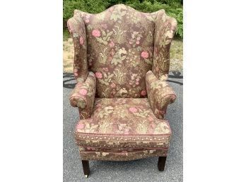 Antique Chippendale Wing Chair (CTF30)