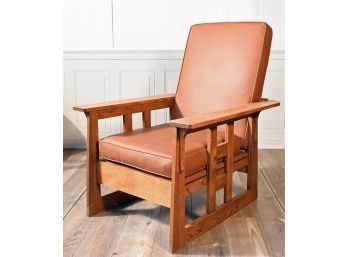 Vintage Mission Oak Morris Chair (CTF20)