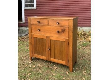 19th C. Country Pine Cupboard (CTF30)