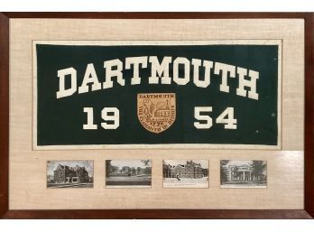 1954 Dartmouth Framed Presentation (CTF20)
