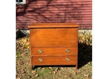 19th C. Two Drawer Blanket Chest (CTF30)