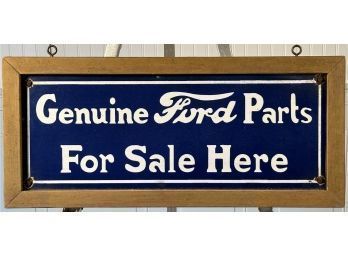 Vintage Porcelain Ford Parts Sign (CTF10)