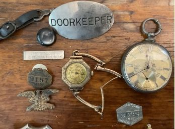 Badges, Silver Pocket Watch (CTF10)