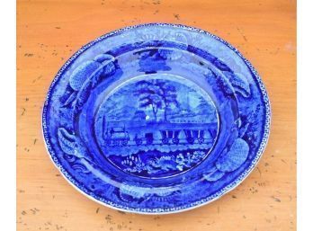 Antique Wood & Sons Historical Blue Plate (CTF10)