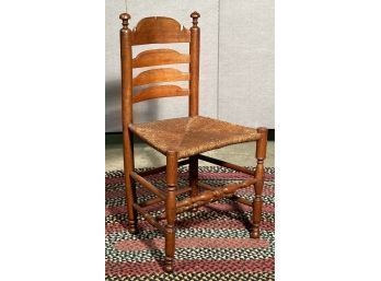 18th C. Ladder Back Side Chair (CTF10)