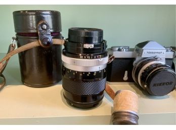 Vintage Nikkormat Camera Items (CTF10)