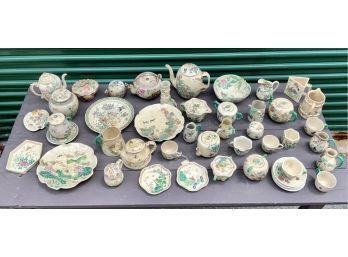 Assembled Vintage Satsuma Pottery, 44pcs (CTF40)