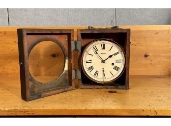 Antique Key Wind Train Clock (CTF20)