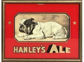 Hanleys Ale Glass Advertising Sign (CTF10)