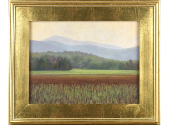 Betsy Derrick Pastel, Ready Red Field IV Orford/Lyme NH (cTF30)