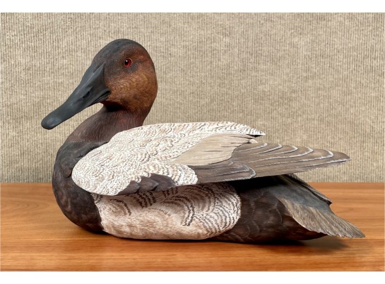 Jim Maas Carved And Painted Duck Figure (CTF20)