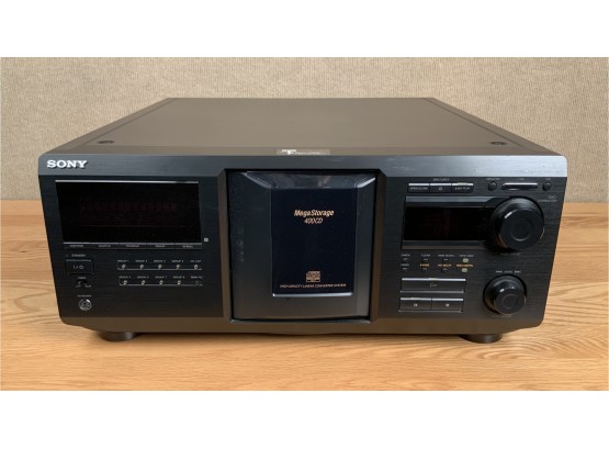 Sony CX400 Compact Disc Player Model CDP-CX400, 4 Of 4  (CTF20)