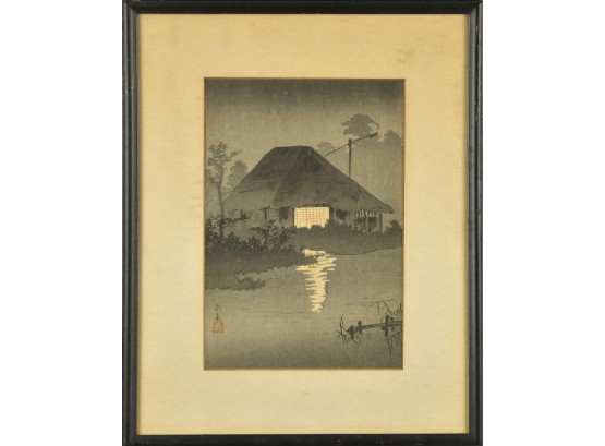 Antique Japanese Woodblock Print (CTF20)