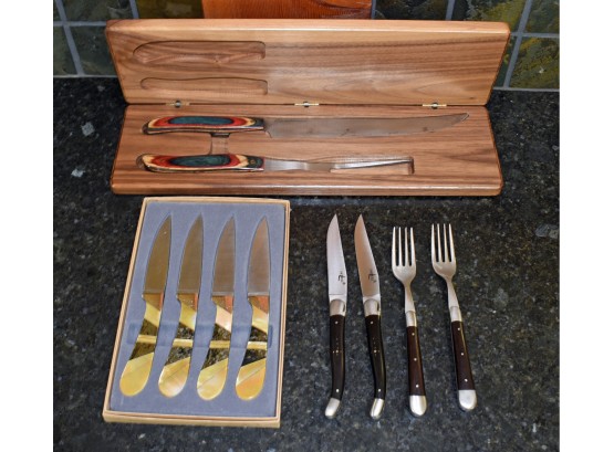 Artisan Cutlery Including Laguiole, New West Knife Works, Etc. (CTF10)