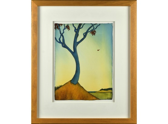 G. Meyers Watercolor, Tree (CTF10)