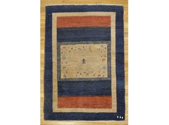 Contemporary Gebbeh Scatter Rug (CTF20)