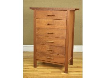 Arts & Crafts Style Fairhaven Furniture Co. Cherry Tall Chest (CTF30)