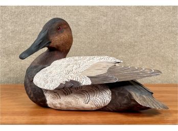 Jim Maas Carved And Painted Duck Figure (CTF20)