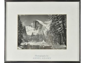 Vintage Ansel Adams Print, Half Dome (CTF10)