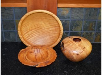 Artisan Woodenware, 3 Pcs (CTF10)