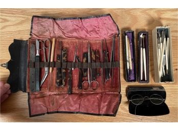 Antique Medical Kit & Instruments (CTF10)